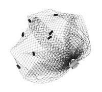 Beaupretty Funeral Black Hair Clips Large Mesh Veil Bobby Pin Velvet Dots Women’s Hairpins for Mourning and Daily Wear