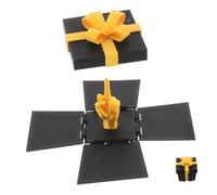 Beaupretty Funny Finger in Box Holiday Present Box for Adults with Little Hands Creative Office Prank for Christmas Entertainment and Festive Laughter