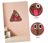 Beaupretty Funny Poop Pinata with Blindfold and Bat for Birthday Party Supplies Unique Hanging Decoration for Indoor Outdoor Fiesta Engaging Party Game Accessory Random Color