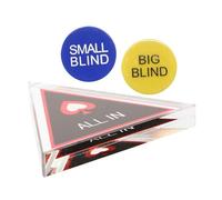 Beaupretty Game Markers Game Tokens Poker Card Dealer Button Big Blind Accessory Dealer Button