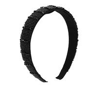 Beaupretty Girls Handmade Headband Rhinestone Hair Bow Women Accessories Sparkly Wide Headband for Parties