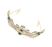 Beaupretty Glamorous Bridal Crown Tiara Sparkly Wedding Headband for Bride Comfortable Princess Headdress Hair Accessories for Romantic Weddings Birthday Parties Proms