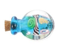 Beaupretty Glass Essential Oil Diffuser Pendant Bottle 1 Piece Small Size DIY Necklace or Bracelet Accessory for Aromatherapy and Personal Use