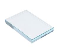 Beaupretty Glass Paperweight Dressmaking Fabric Weights Square Glass Material Modern Elegant Style Stable Paper Support Creative Inspiration Calligraphy Light Tracing Projects