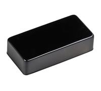 Beaupretty Glossy Black Guitar Pickup Cover Protective Metal Sealed Pickup Accessory for Electric Guitar Replacement Part Single Pack Suitable and Sound Enhancement
