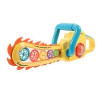 Beaupretty Glowing Chainsaw Toy for Kids with Flashing Lights Reusable Plastic Luminous Play Tool for Festive Parties and Pretend Play 13.58In