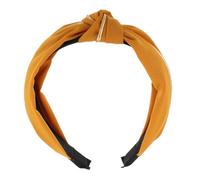 Beaupretty Gold Color Wide Headbands for Women Knot Fabric Hair Bands for All-day Comfort and Special Occasions Versatile Hair Accessories for Girls and Adults