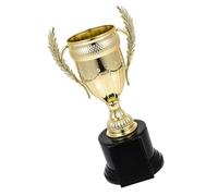 Beaupretty Golden Plastic Trophy, Prize Trophy Cup Made of Pvc Delicate Design and Excellent Workmanship, for Football and Baseball Competitions, Representation of Honour and Winner