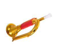 Beaupretty Golden Trumpet Bugle for Fun Musical Instrument for Parties Stage Performances and Educational Play Eye Catching Design for Role Playing and Entertainment