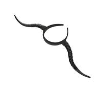 Beaupretty Gothic Horn Hair Hoop Headband for Halloween Parties Comfortable Devil Horns Accessory for Cosplay and Family Gatherings Durable and Unique Design