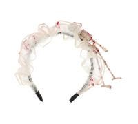 Beaupretty Gothic Skeleton Lace Headband for Women Comfortable Fashion Accessory for Parties Weddings Unique Decorative Hairband Enhancing Your Style