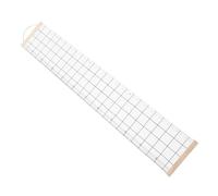 Beaupretty Growth Chart Wall Hanging for Writable Height Measurement Chart for Nursery Decor Playroom Decoration with Grid Design Durable Canvas Scale