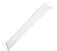Beaupretty Growth Height Chart Wall Hanging for Durable Canvas Measurement Ruler Nordic Style Nursery Decor with Grid Design for Boys