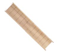 Beaupretty Guinea Pig Ramp Wooden Climbing with Multifunctional Play and Khaki Wood Material, a Pet Hamster Climbing Ladder and Hamster Play Slide for Small Animals Playground and Guinea
