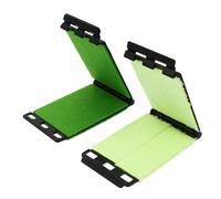 Beaupretty Guitar String Cleaner and Fretboard Wipe Tool Plastic and Cloth Scrubber 2pcs Easy to Clean under Water Light Green for Guitar Players for Electric