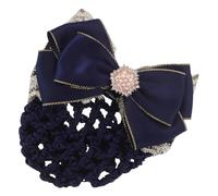 Beaupretty Hair Bun Cover for Women Stylish Snood Net with Bow Knot Quick Styling for Professional Attire Breathable and Comfortable Hair Cap for Efficient Bun Creation for Busy Schedules