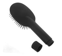 Beaupretty Hair Comb Storage Box Multi-purpose Secret Storage Case for Hair Accessories Portable Black Comb Container Hidden Compartment for Jewelry and Money