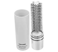 Beaupretty Hairbrush for Curly Hair Small round Brush for Blow Drying Short Hair Travel Retractable Styling Hairbrush Lightweight Portable Household on The Go