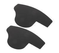 Beaupretty Hairline Measurement Card Barber Enhancement Tool for Precise Beard Shaping and Hairline Maintenance Multi Use Color Balance Card for Home and Professional Styling Black Pair