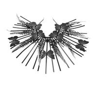 Beaupretty Halloween Butterfly Headband Gothic Hair Accessories Plastic Material Not Easy to Fade and Skid off Vintage Dark Style for Wife and Girl Friends Halloween Party