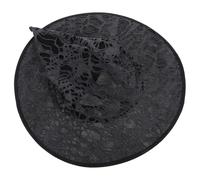 Beaupretty Halloween Party Witch Hat with Broken Holes Lightweight Iron and Cloth Creative Cosplay Accessory for Costume Stage Performances and Themed Events