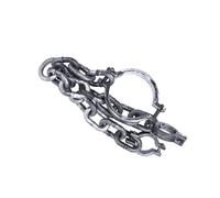 Beaupretty Halloween Plastic Prisoner Prop Upper Chain Lightweight Durable Costume Accessory for Party Role Play Stage Performance