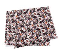 Beaupretty Halloween Skull Polyester Fabric for DIY Sewing and Quilting, Delicate Quilting Cloth Sheets Suitable for Handmade Doll Clothes and Halloween Crafts
