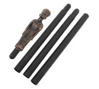 Beaupretty Halloween Wizard Staff Prop Ancient Themed Cane for Role Play and Costume Parties Safe for All Ages Easy Assembly for Cosplay and Themed Events