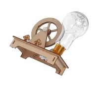 Beaupretty Hand Crank Generator Science Kit for DIY Assembly Educational Power Experiment Model Stem for Boys and Developing Analytical Skills