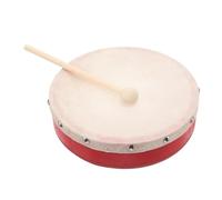 Beaupretty Hand Drum Musical Wooden Frame Percussion Instrument with Mallet for Early Learning Interactive Rhythm Play Sturdy Design for Small Hands and Creative Exploration