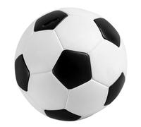 Beaupretty Hand-painted Small Sports Ball Decorative Saving Pot Vinyl Money Jar for Coins and Cash Storage Tabletop Ornament with Large Capacity for Any Age Chic Football Design