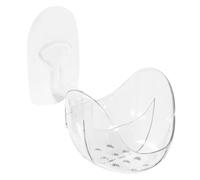 Beaupretty Hanging Makeup Sponge Rack Wall Mounted Makeup Sponge Storage Rack Compact Design with PET PP Material for Bathroom Vanity Or Dressing Table