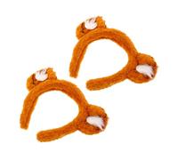 Beaupretty Headband for Women Animal Hairband Decorations Comfortable Elastic Hair Wraps Tail and Ears