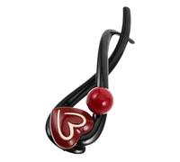 Beaupretty Heart Shape Hair Clips Women Large French Barrettes Non Slip Hair Claw Clips for Ponytail Fashion Accessory