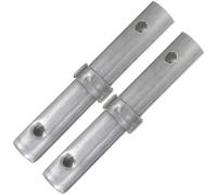 Beaupretty Heavy Duty Steel Scaffolding Coupling Pin in Different Work Scenarios with Quick Assembly 2pcs Connecting Rod and Versatile Use for Mobile Scaffolding Systems