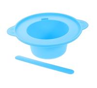 Beaupretty High Capacity Silicone Mask Mixing Bowl Stirring Rod 500ml Facial Mask Mixing Bowl for Diy