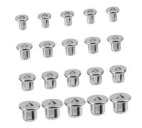 Beaupretty High Hardness Steel Dowel Center Transfer Plugs Woodworking Tool Drill Hole Locator Pin for Accurate Wood Tenon Centering and Carpentry Equipment