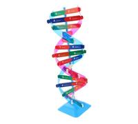 Beaupretty High Precision Dna Model Double Helix Structure Scientific Learning Tool for Biology Teaching Portable and Sturdy Gene Components for Classroom and Educational Use