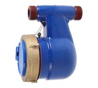 Beaupretty High-precision Drip-proof Metal Water Meter Dn15 for Garden Water Hose Setups and Engineering Use Residential Cold Flow Measurement with Leakage Detection