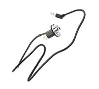 Beaupretty High Sensitivity Guitar End Pin Jack Socket Female to Male Cable for Acoustic Guitars Easy Installation and Construction for Accurate Sound Reproduction