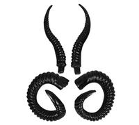 Beaupretty Horn for Hair Accessories Horns DIY Headband Material Gothic Decor Headdress Making Craft Supplies for Women Halloween Costume Party