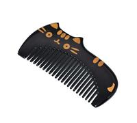 Beaupretty Horn Hair Comb Portable Cartoon Design for Women Natural Massage Tool Creative Styling Comb Static Styling Tool