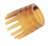 Beaupretty Horn Massage Comb for Scalp Relief Bullhorn Design Therapeutic Scalp Comb Guasha Massage Tool for Home Relaxation
