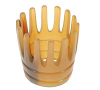 Beaupretty Horn Massage Comb for Scalp Stimulation Natural Hair Massaging Comb for Women and Men Acupoint Massager Tool