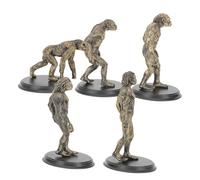 Beaupretty Human Evolution Model Educational Plastic Figurines for Fall-resistant Imitated Man for Early Learning Cognitive Plaything and Teaching Aid with Realistic Primitive Man Shapes
