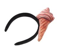 Beaupretty Ice Cream Headband Cute Ice Cone Design Hair Hoop for Cartoon Party Headband for Birthday for Girls