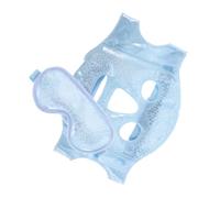 Beaupretty Ice Mask Cold Cooling Face Mask for Women Men Reduces Puffiness Dark Circles Cold Compress Freezer