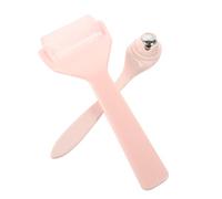 Beaupretty Ice Roller and Eye Massager Handheld Facial Massage Ball for Reducing Puffiness Soothing Eye and Face Pink Ice Roller Massage Stick Combo