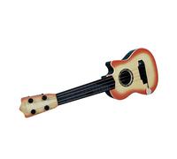 Beaupretty Imitation Guitar Plaything for Smooth Plastic String Instrument Early Musical Learning for Beginner Boys and Safe Handmade Model Gift and Home Decoration