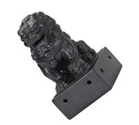 Beaupretty Incense Burner Ceramic Powder Incense Burner round Black Chic Style Meditation for Bedroom and Study Room with Delicate Carving and Smooth Polished Surface